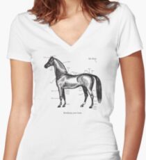 Identifying your horse Women's Fitted V-Neck T-Shirt