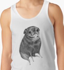Sweet Black Pug Men's Tank Top