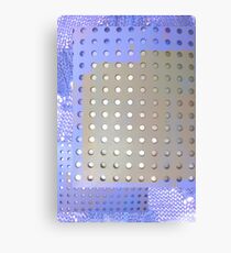 Perforated knit Canvas Print