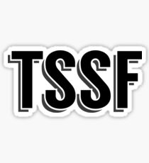 Die Geschichte bisher - TSSF Caps Text Sticker