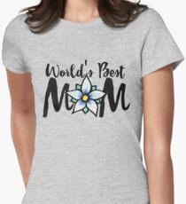Camiseta entallada para mujer La mejor mamá del mundo