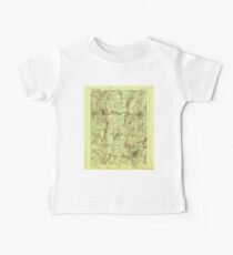 USGS TOPO Map Connecticut CT Meriden 331064 1893 62500 Baby Tee