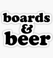 Boards & Beer Sticker