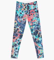 Städtisches Hip Hop-Spritzen-psychedelisches Farbzusammenfassungs-Muster Leggings