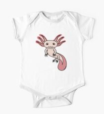 Body de manga corta para bebé Chibi Axolotl