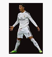 CR7, Cristiano Ronaldo, Cristiano, Ronaldo, oro, portugal, 7 Photographic Print
