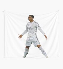 CR7, Cristiano Ronaldo, Cristiano, Ronaldo, oro, portugal, 7 Wall Tapestry