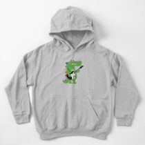 Croco Rock Kids Pullover Hoodie