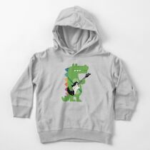 Croco Rock Toddler Pullover Hoodie