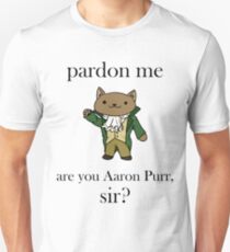 Alexander Hamilcat (Black Text) Unisex T-Shirt