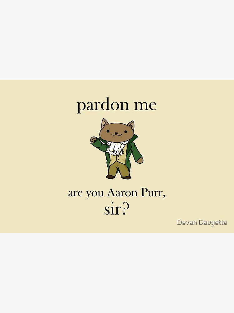 Alexander Hamilcat (Black Text) by itsjohnlock