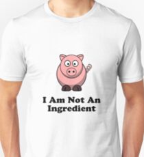 Ingredient Pig Unisex T-Shirt