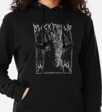 Schwarzes Metall Phillip Leichter Hoodie