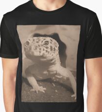 Sepia leopard gecko Graphic T-Shirt