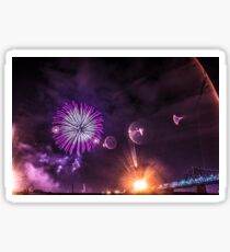 Purple Sky Sticker