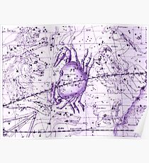 Astrology in Purple Poster
