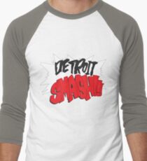 Detroit Smash Men's Baseball ¾ T-Shirt