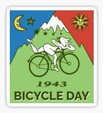 Bicycle Day T-shirt - 1943 Vintage (Albert Hofmann LSD) Sticker
