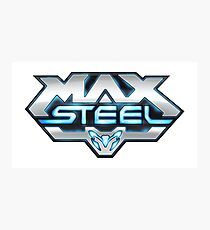 Max Steel logo Photographic Print