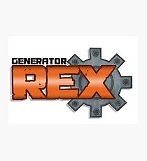 generator rex logo Photographic Print