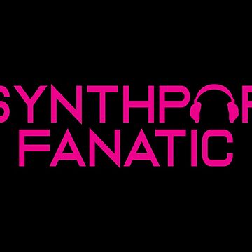 Artwork thumbnail, Synthpop Fanatic Pink Logo by sqV8T1F