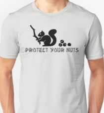 Protect your nuts Slim Fit T-Shirt