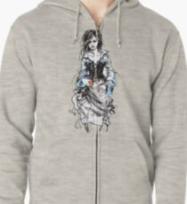 The return of Snow White Zipped Hoodie
