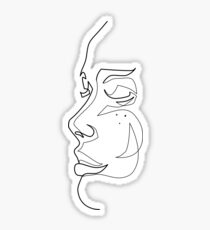 Artlessness V Sticker