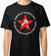 Arbeiter des World Socialist Red Star Classic T-Shirt