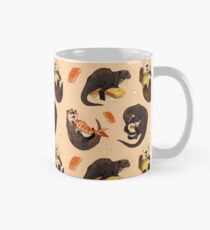 Tiny otters and their sushi Mug