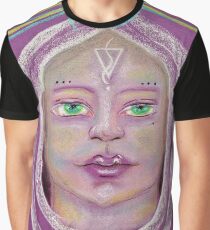 Purple Pleiadian Graphic T-Shirt