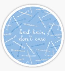 bad hair day Sticker