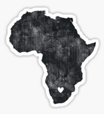 I Love South Africa Sticker
