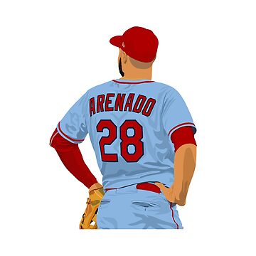 Nolan Arenado 28 St. Louis Cardinals baseball player Vintage shirt