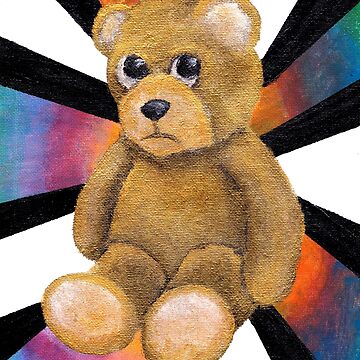 Tie dye 2024 teddy bear