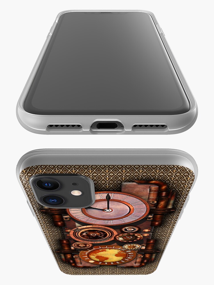 Alternate view of Infernal Vintage Steampunk Timepiece phone cases iPhone Case & Cover