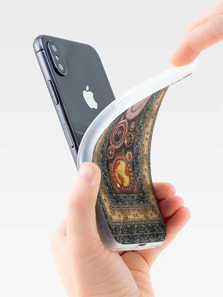 Alternate view of Elegant Steampunk Timepiece Steampunk phone cases iPhone Case & Cover
