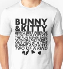 Bunny & Kitty Unisex T-Shirt