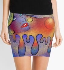 Sidoliata V1 - digital beauty Mini Skirt