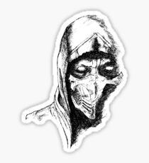 Scorpion Mortal Kombat X Sticker