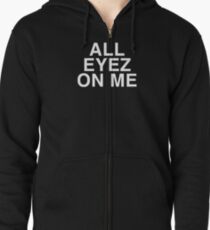 tupac Zipped Hoodie