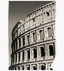 Rome - View of the Colosseum Poster