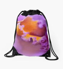 Ruffled Drawstring Bag