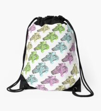 Heller Zebrastreifen Rucksackbeutel