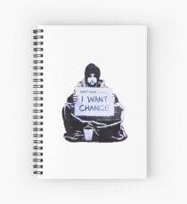 Banksy: Change Spiral Notebook