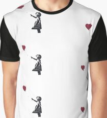 Banksy: Ballon Girl Graphic T-Shirt