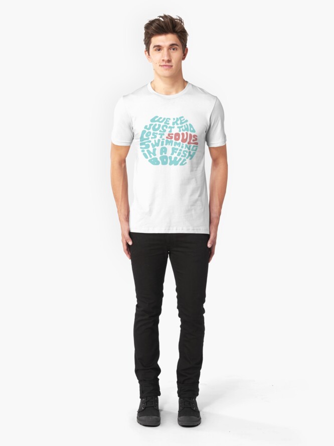 Alternative Ansicht von Verlorene Seelen Slim Fit T-Shirt