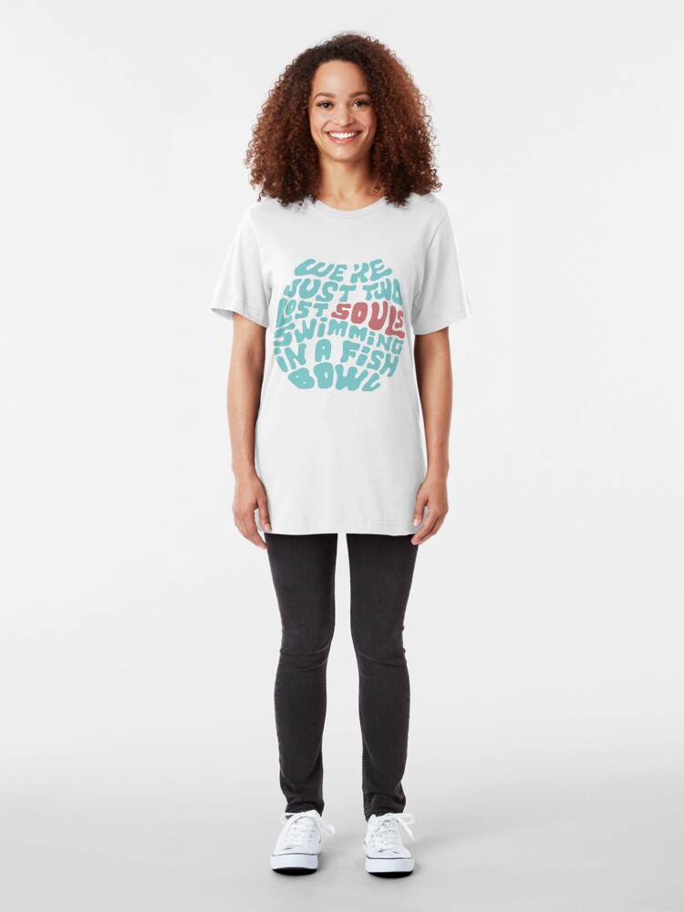 Alternative Ansicht von Verlorene Seelen Slim Fit T-Shirt