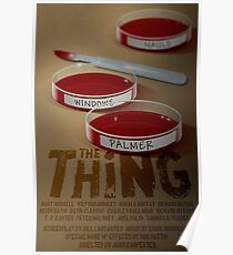 The Thing 1982 horror movie classic Poster