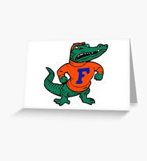 Florida Gators sticker Greeting Card